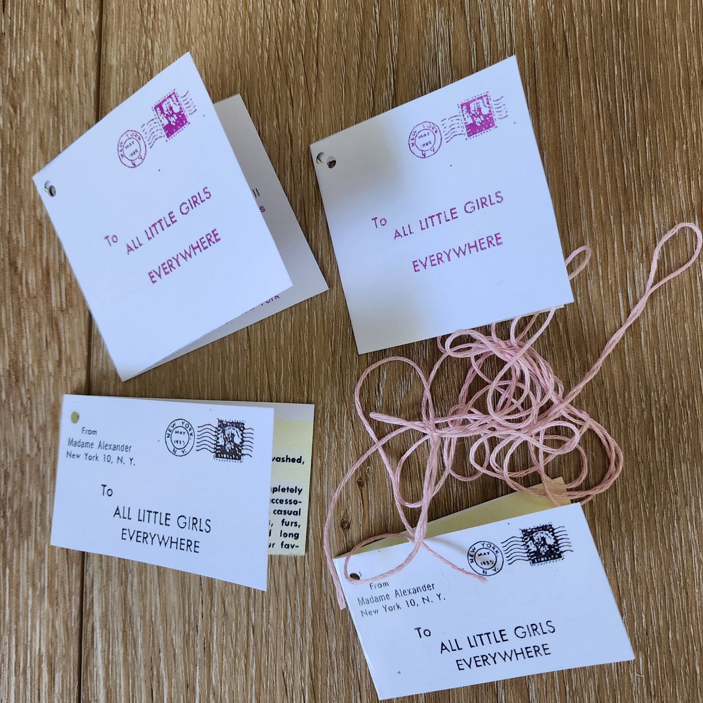 Replacement Hang Tags for Cissy