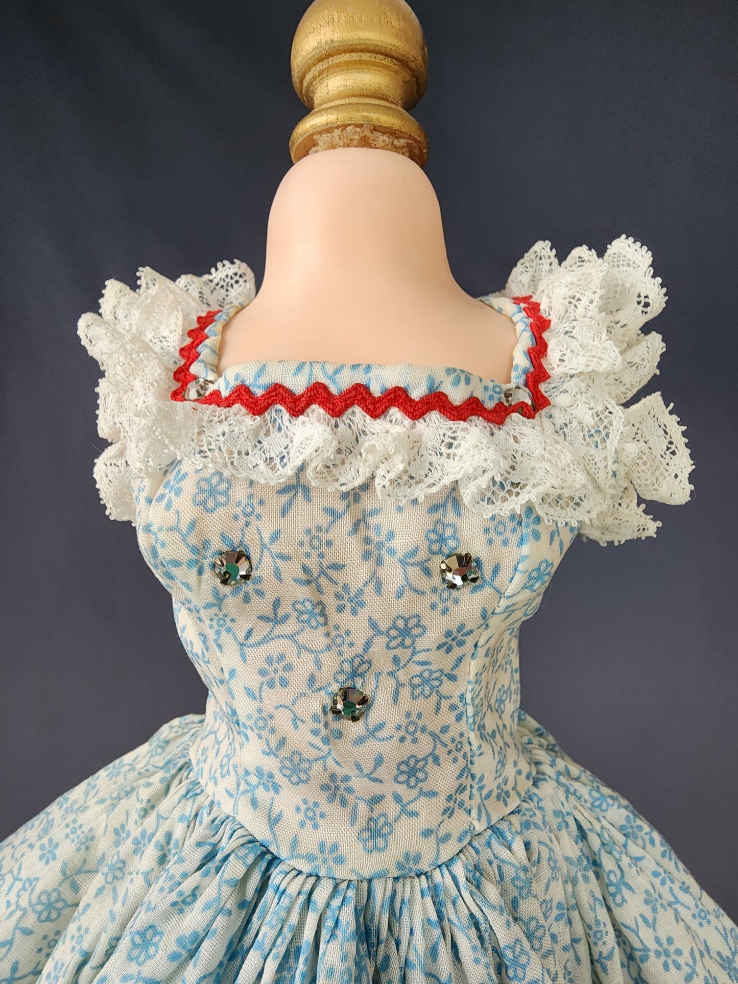 Red White and Blue Sun Dress for Cissy