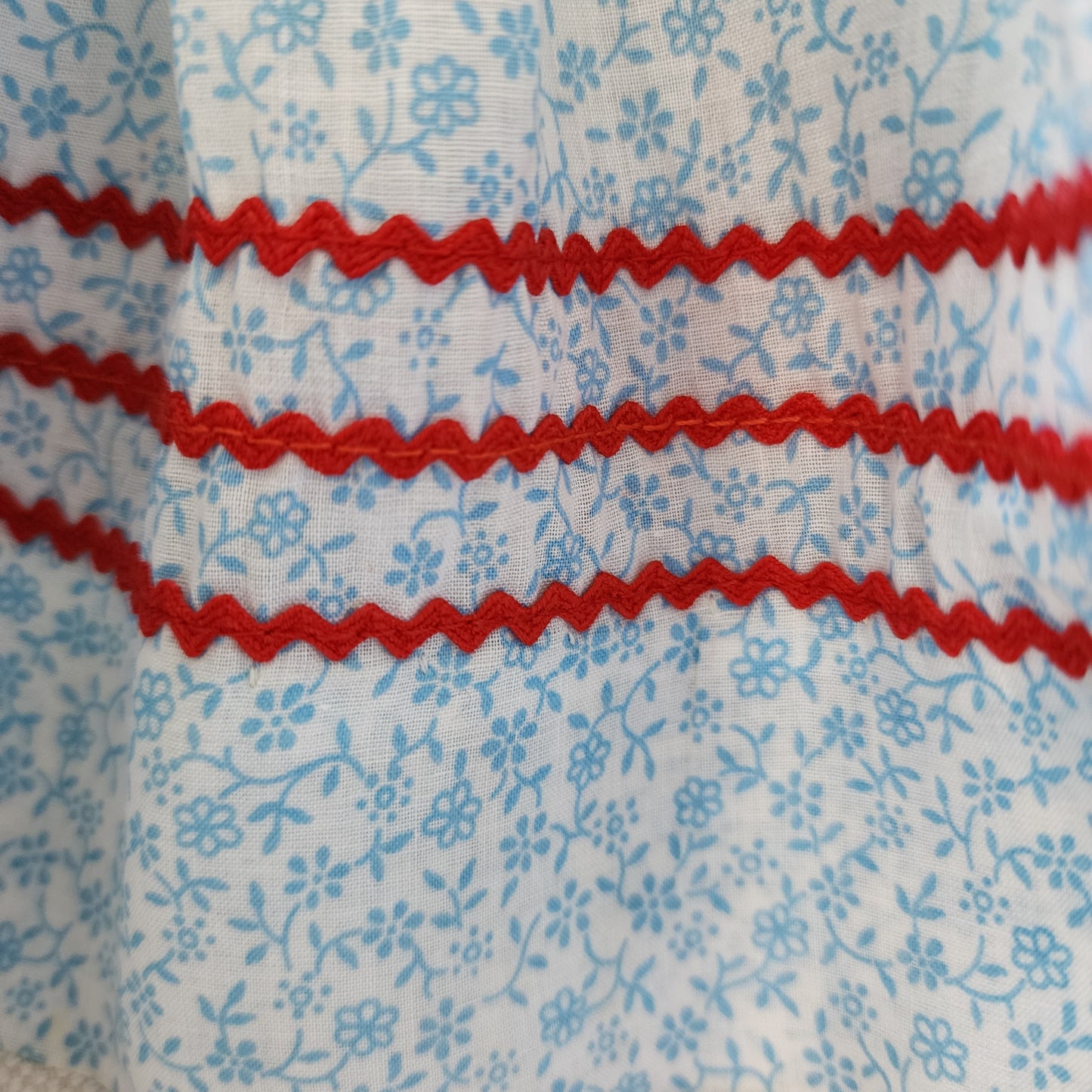 Red White and Blue Sun Dress for Cissy