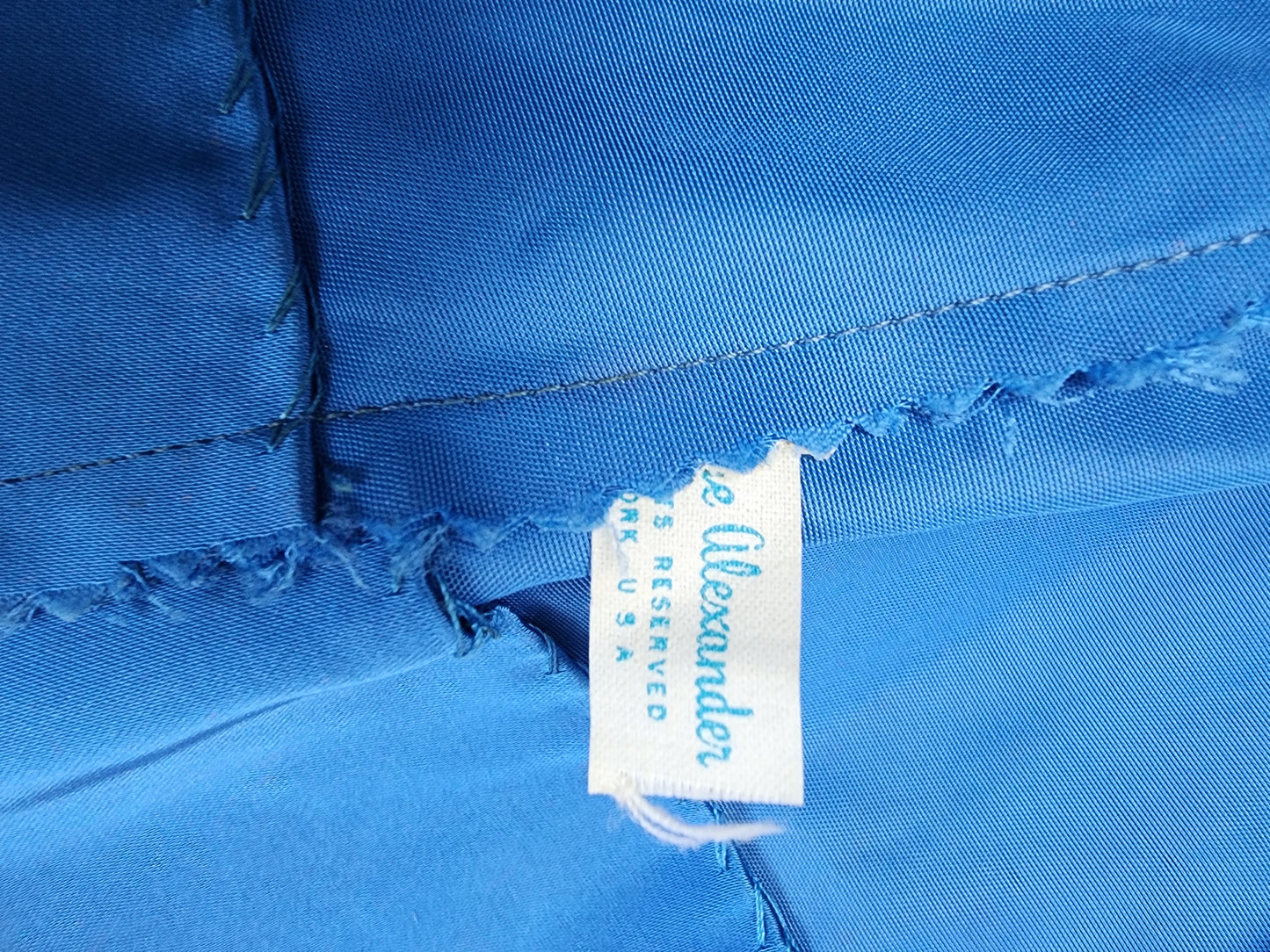 RARE blue Sapphire Set for Cissy 1959