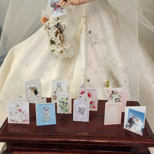 Minatare Wedding Cards for Display and Props