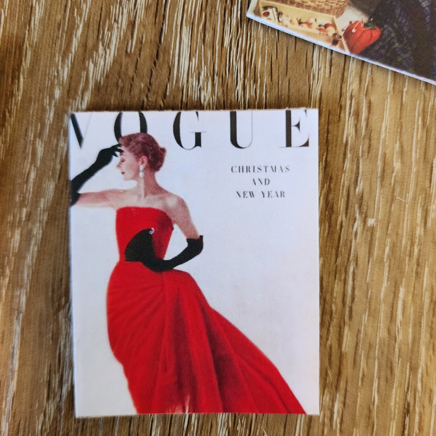 Miniature Magazine- Doll sized accessory SET OF 3