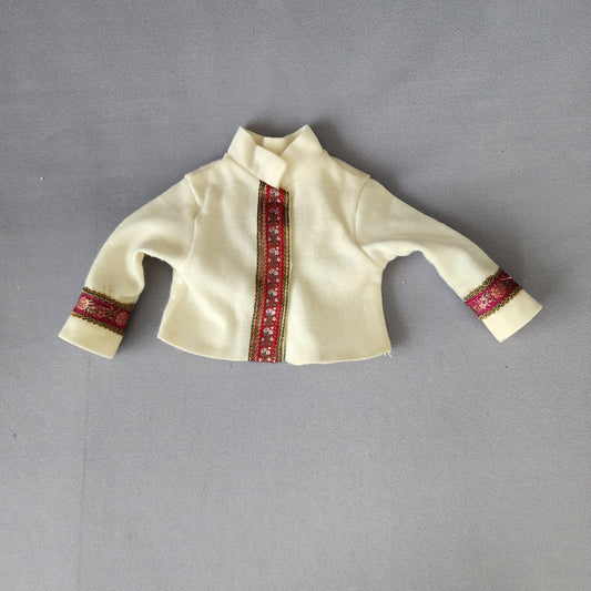 Mandarin top for Rainbow Skirt