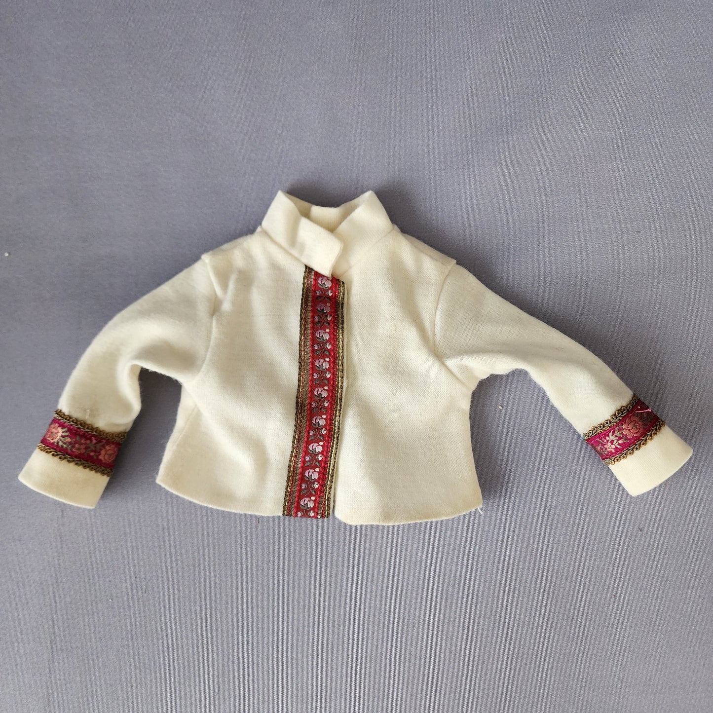 Mandarin top for Rainbow Skirt