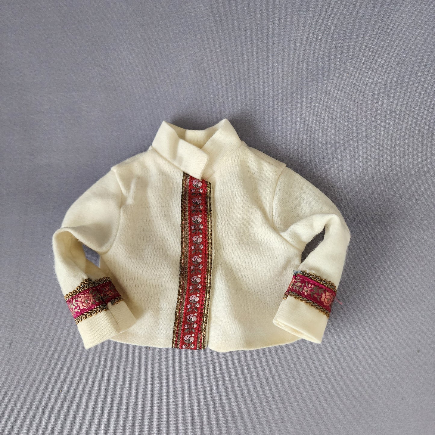 Mandarin top for Rainbow Skirt
